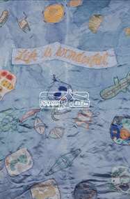 Slide - Photograph, Jacky Talbot, River of Life: Eltham Peace Banner, Sep 1986