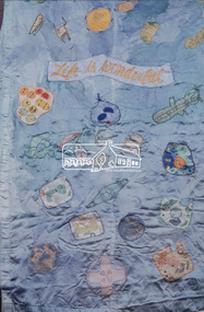 Slide - Photograph, Jacky Talbot, River of Life: Eltham Peace Banner, Sep 1986