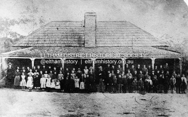 Negative - Photograph, Eltham State School No. 209, Dalton Street, Eltham, c.1990 (1864)