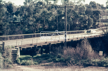 Slide - Photograph, Russell Yeoman, Para Road / Carter Street Bridge over the Plenty River, Briar Hill, c.Jul 1969