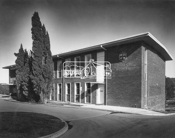Photograph, Hugh Fisher, Eltham - Shire Office, 1968