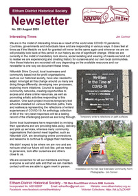 Newsletter, Newsletter, No. 253 August 2020