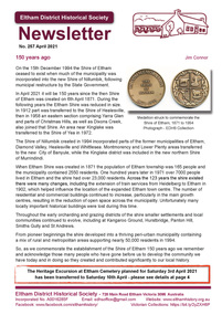 Newsletter, Newsletter, No. 257 April 2021
