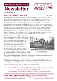 Newsletter, Newsletter, No. 260 October 2021