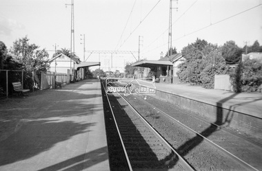 Photograph, George Coop, Mont Albert Railway Station, c.1956