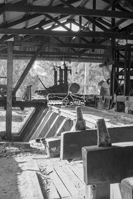 Photograph, George Coop, Evans Bros Sawmill, Echuca, 1962