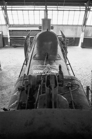 Photograph, George Coop, Ararat Locomotive  Shed, c.1971