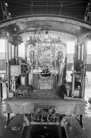 Photograph, George Coop, Ararat Locomotive Shed, c.1971