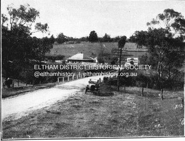 Negative - Photograph, Coghill & Haughton, Old bridge over the Plenty River near Plenty Hotel, c.1924