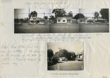 Document - Photograph, Ian McDonald (Shire of Eltham), Main Road, between Arthur Street and Dudley Street, Eltham, 1968-1970
