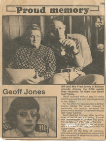 Document - Folder, Jones, 1979