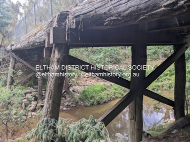 Photograph, Tess Justine (Nillumbik Shire Council), Murray's Bridge over the Diamond Creek, Eltham North, 19 Feb 2022