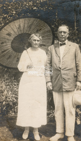 Photograph, Uncle Donald and Aunt Florrie, July 1923