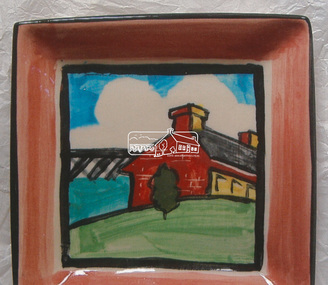 Decorative object - Photograph, Chris Pittard, Eltham District Historical Society Plate, c.2018