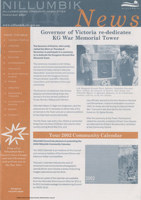 Journal - Newsletter, Nillumbik Shire Council, Nillumbik News, December 2000