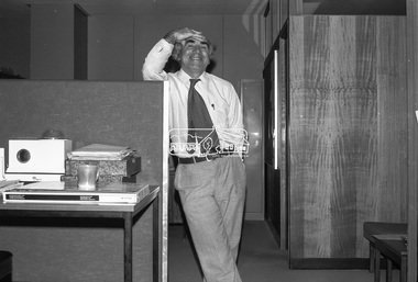 Negative - Photograph, Shire of Eltham, Eltham Shire Council Staff. Eltham Shire Office, 895 Main Road, Eltham, Jan. 1980