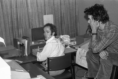 Negative - Photograph, Shire of Eltham, Eltham Shire Council Staff. Eltham Shire Office, 895 Main Road, Eltham, Jan. 1980