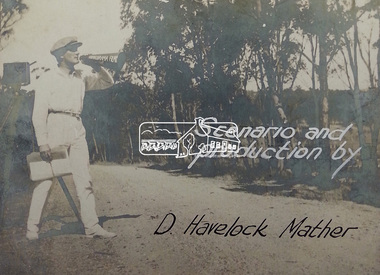 Document - Photograph, Donald Havelock Mather, Papers of Donald Havelock Mather of Kooringarama Films, Oct. 1927