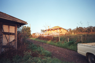Photograph, Hans Gregory, Original 1860s William West house, Fabbro's Farm, Falkiner Street, Eltham, c.1990
