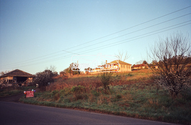 Photograph, Hans Gregory, Original 1860s William West house, Fabbro's Farm, Falkiner Street, Eltham, c.1990