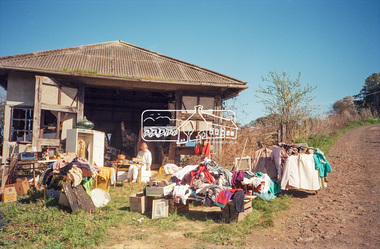 Photograph, Hans Gregory, Original 1860s William West house, Fabbro's Farm, Falkiner Street, Eltham, c.1990