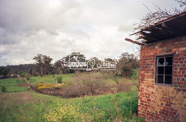 Photograph, Hans Gregory, Original 1860s William West house, Fabbro's Farm, Falkiner Street, Eltham, c.1990