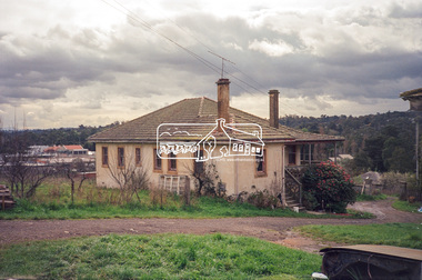 Photograph, Hans Gregory, Original 1860s William West house, Fabbro's Farm, Falkiner Street, Eltham, c.1990