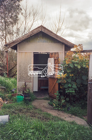 Photograph, Hans Gregory, Original 1860s William West house, Fabbro's Farm, Falkiner Street, Eltham, c.1990