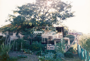 Photograph, Hans Gregory, Original 1860s William West house, Fabbro's Farm, Falkiner Street, Eltham, c.1990