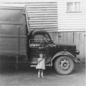 Photograph, Len Parker's Bedford truck, c.1962