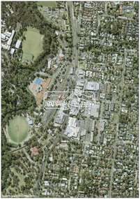 Photograph - Digital Photograph, MetroMap, Aerial Photo: Eltham Town Centre, 2021