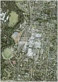 Photograph - Digital Photograph, MetroMap, Aerial Photo: Eltham Town Centre, 2021, 2021