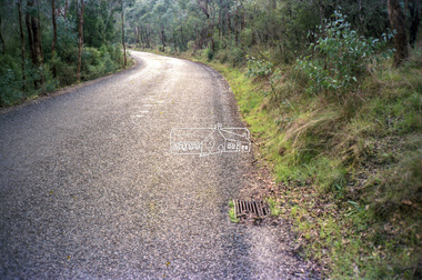 Negative - Photograph, Eltham Shire Council, Unidentified road, Eltham district, c.1985