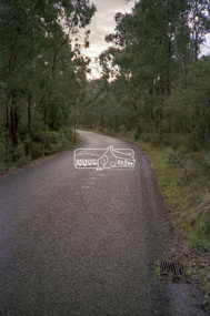 Negative - Photograph, Eltham Shire Council, Unidentified road, Eltham district, c.1985