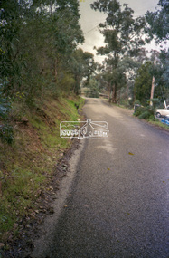 Negative - Photograph, Eltham Shire Council, Unidentified road, Eltham district, c.1985