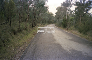 Negative - Photograph, Eltham Shire Council, Unidentified road, Eltham district, c.1985