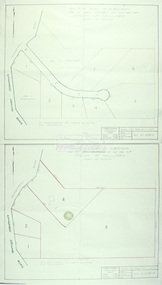 Slide - Photograph, Eltham Shire Council, Tentative Plan of Subdivision, Part of Crown Allotment 20A and Part 20B, Parish of Nillumbik, County of Evelyn, 1969