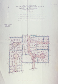 Slide - Photograph, Eltham Shire Council, Plan of Subdivision, Part of Crown Allotments 5 & 6, Section 10, Parish of Nillumbik, County of Evelyn (Foster Road, Eltham East), 1969