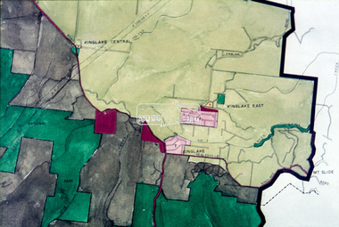 Slide - Photograph, Eltham Shire Council, Kinglake, Melbourne Metropolitan Planning Scheme, Amendment No. 21, Melbourne and Metropolitan Board of Works, Apr 1972