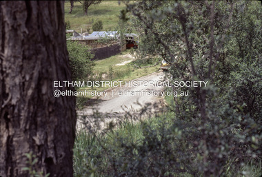 Slide - Photograph, Eltham Shire Council, Unidentified rural road within the Shire of Eltham, c.Nov. 1980