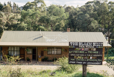Slide - Photograph, The Black Billy Tea Room, Panton Hill, c.May 1988