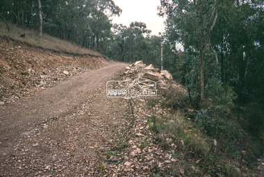 Slide - Photograph, Unidentified rural scene, possibly Research / Kangaroo Ground district, c.May 1988