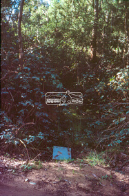 Slide - Photograph, Unidentified rural scene, possibly Research / Kangaroo Ground district, c.May 1988