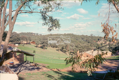 Slide - Photograph, Unidentified rural scene, possibly Research / Kangaroo Ground district, c.May 1988