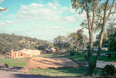 Slide - Photograph, Unidentified rural scene, possibly Research / Kangaroo Ground district, c.May 1988