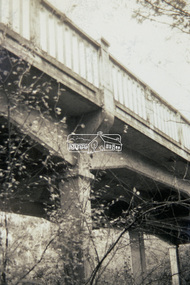 Slide - Photograph, Main Road Bridge, Eltham South, c.Sep. 1989