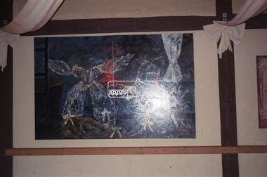 Negative - Photograph, Art show, Eltham Community Centre, c.1994