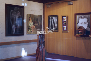 Negative - Photograph, Art show, Eltham Community Centre, c.1994