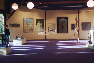 Negative - Photograph, Art show, Eltham Community Centre, c.1994