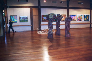 Negative - Photograph, Art show, Eltham Community Centre, c.1994